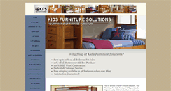 Desktop Screenshot of kidsfurnituresolutions.com
